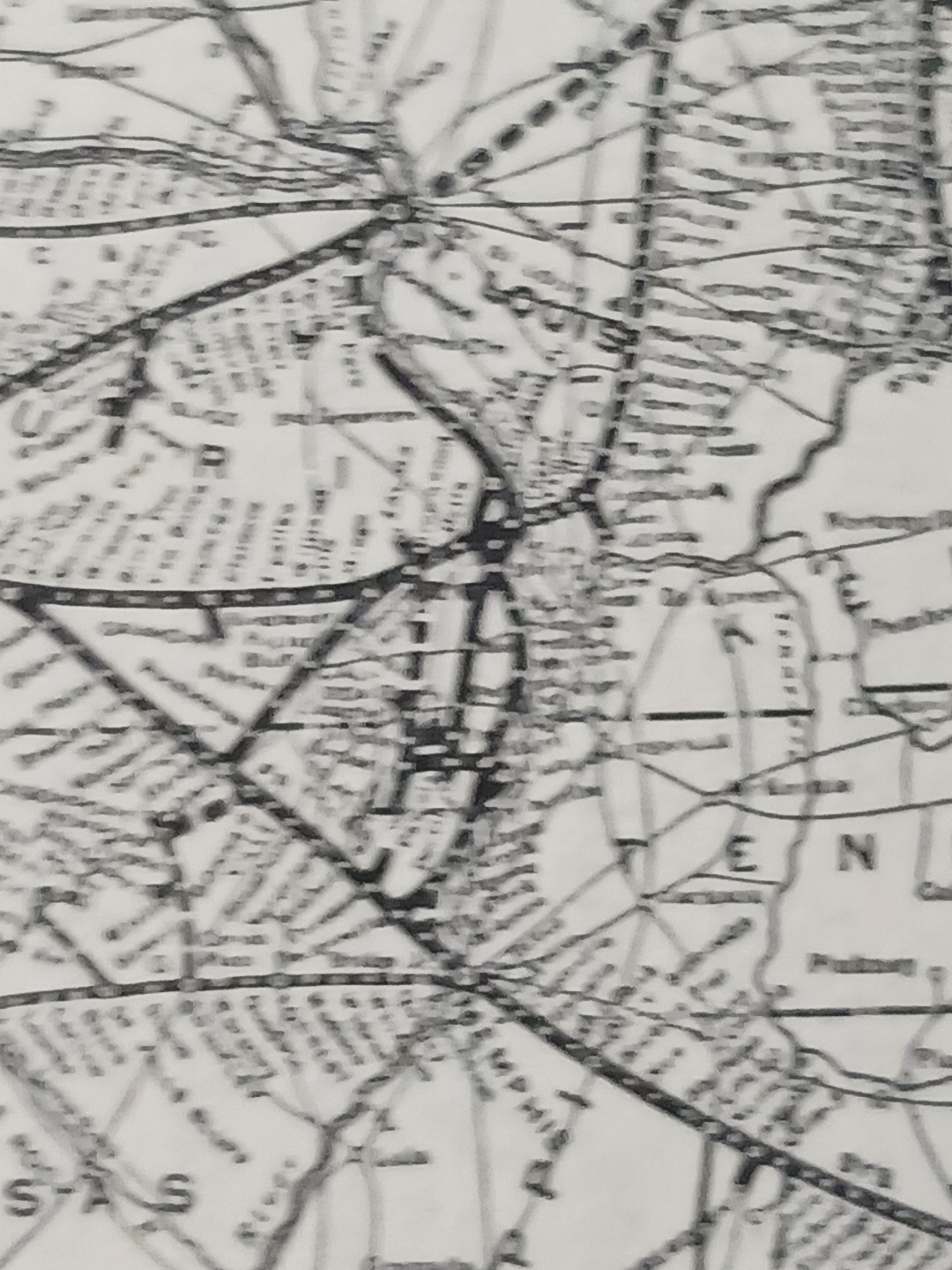 ~1904 ST LOUIS & SAN FRANCISCO RAILROAD vintage Railway Map + Report All Routes