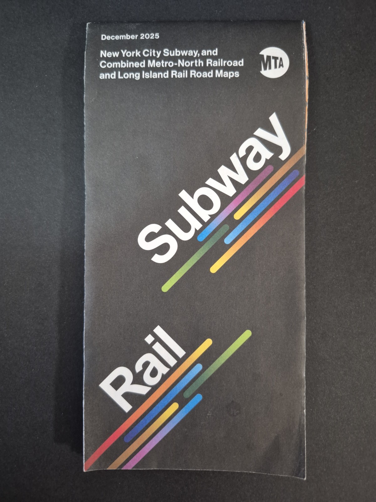 Dec 2025 (Latest): New York City MTA Subway Railroad Map