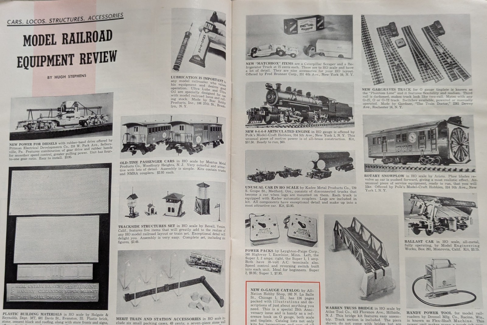 ***VINTAGE 1959 MODEL TRAINS RAILROADING MADE EASY MAGAZINE***