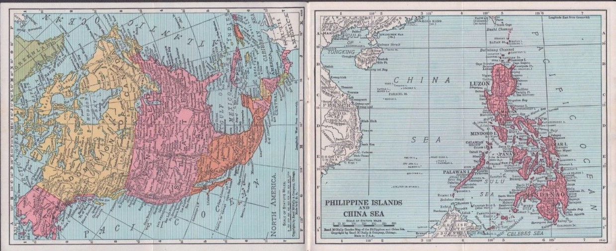 Union Pacific Railroad Pocket Atlas of the World Strategic Middle Route Omaha NE