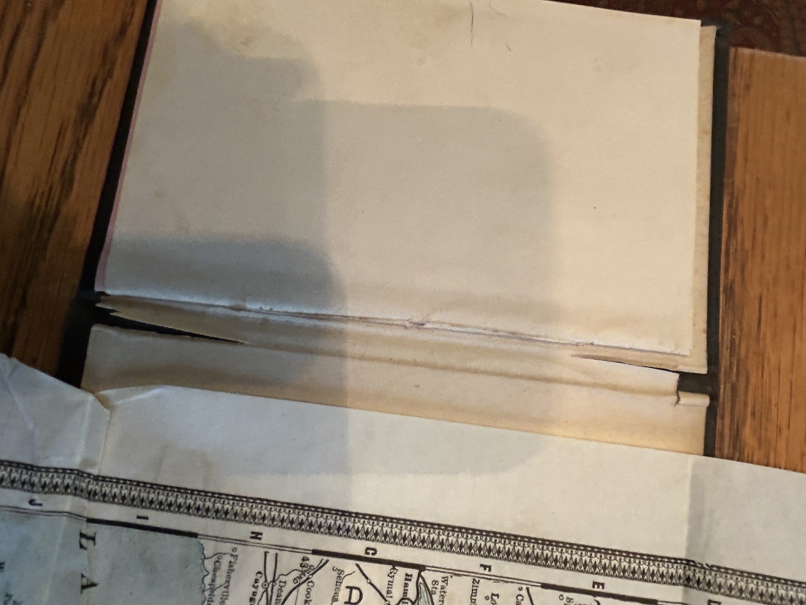 Indexed Railroad And County Map Of NY 60 Pages Geo Cram Pub. Mid 1850s Ex Con