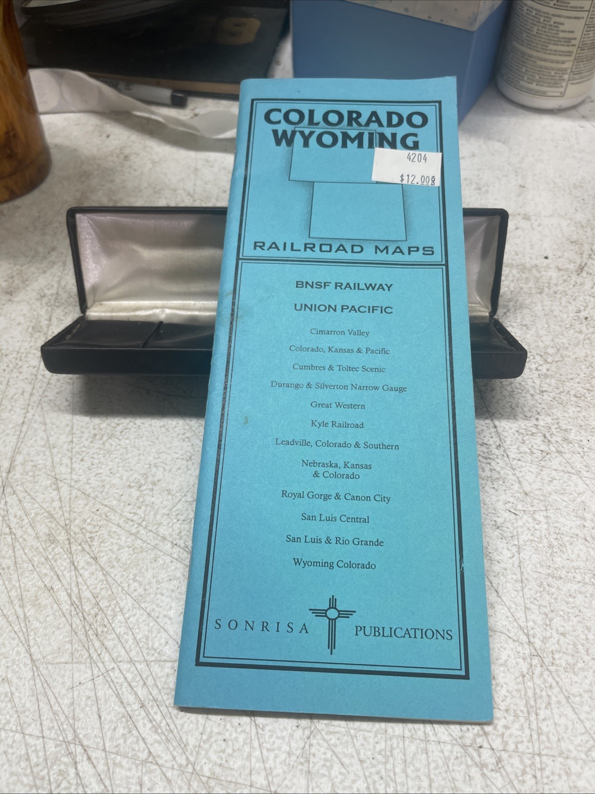 RARE Colorado Wyoming RAILROAD MAPS BNSF UNION PACIFIC