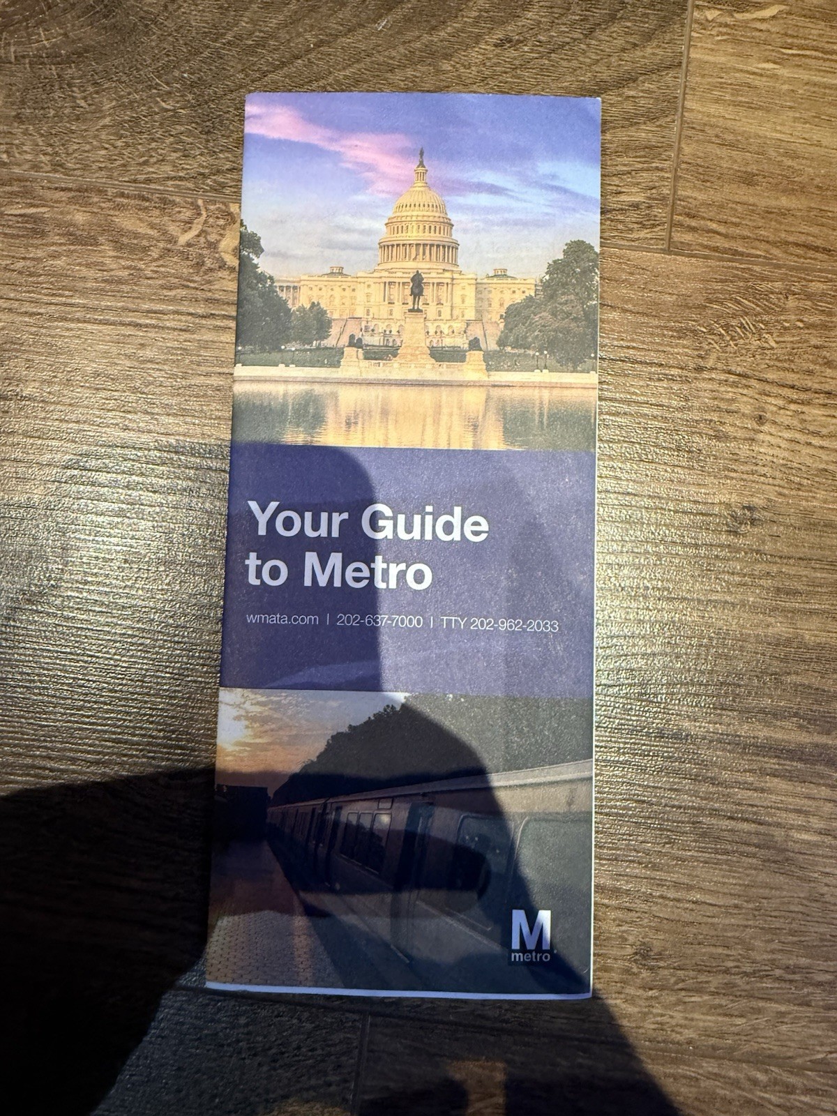 BRAND NEW Excellent Condition Washington DC Metro Pocket Sized Map October 24