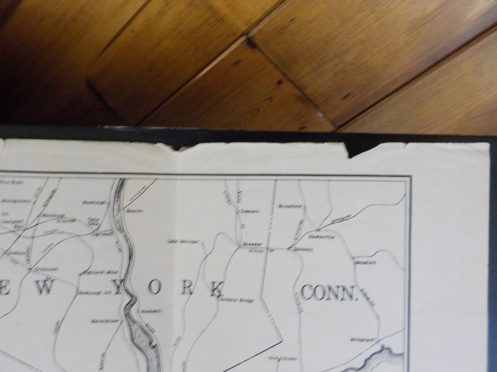Map Reading Company System 1951 Folded fragile