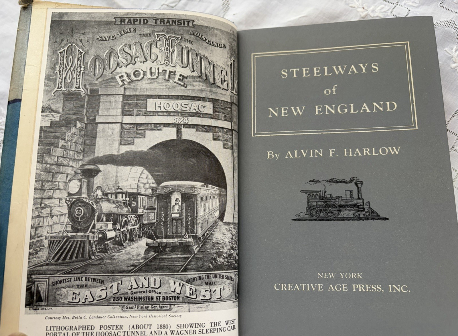 2 Book lot Steelways of New England & Pioneer Railroad Chicago NW System HB DJ