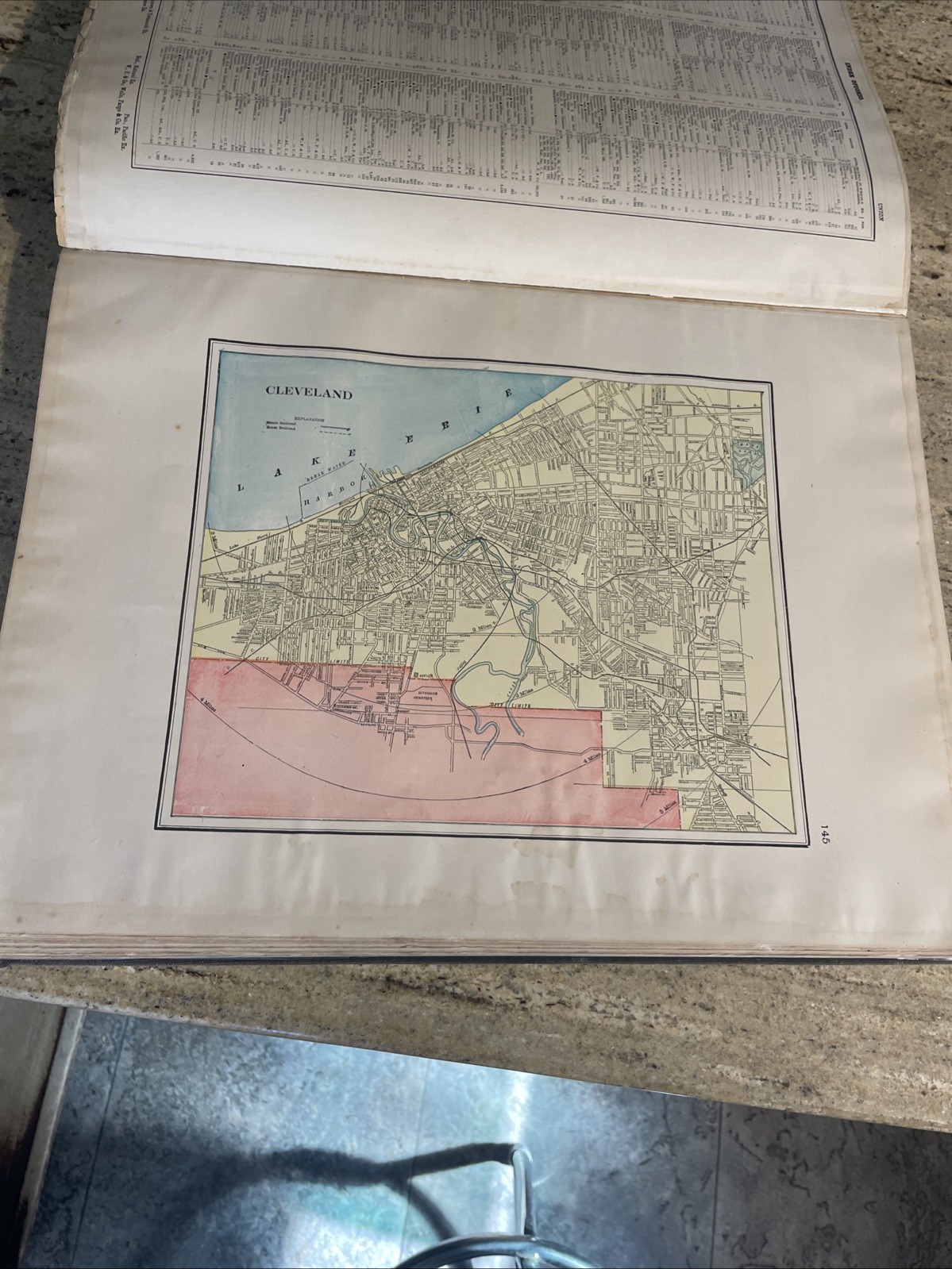 1902 Cram’s Standard American Railway System Atlas of the World Maps Railroad