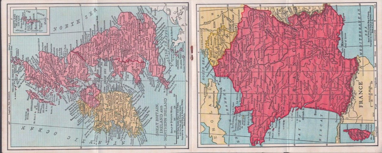 Union Pacific Railroad Pocket Atlas of the World Strategic Middle Route Omaha NE
