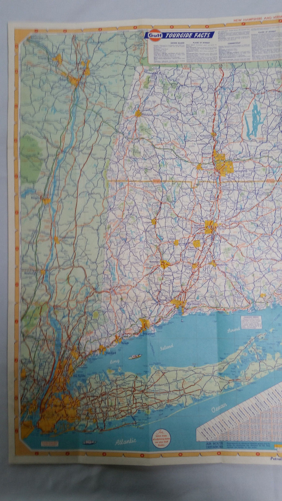 Guide Map of New England
