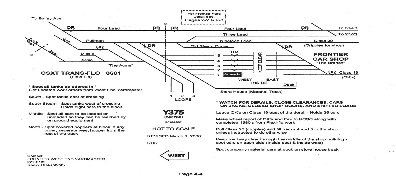 CSX Railroad 2000 Buffalo Terminal Track Diagrams & Information PDF Pages on DVD