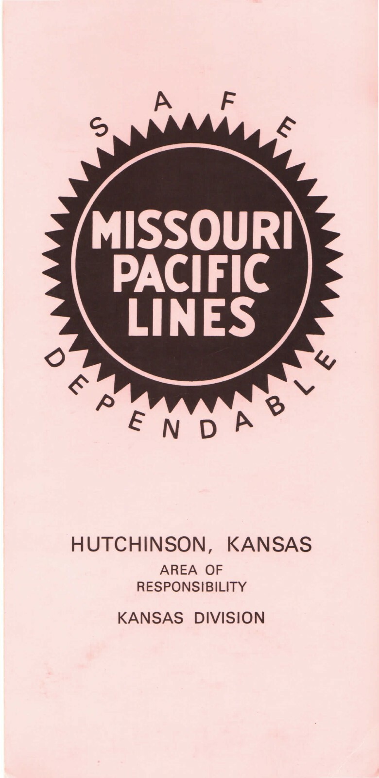 Missouri Pacific 1976 Hutchinson, KS Kansas Division PDF Pages on DVD