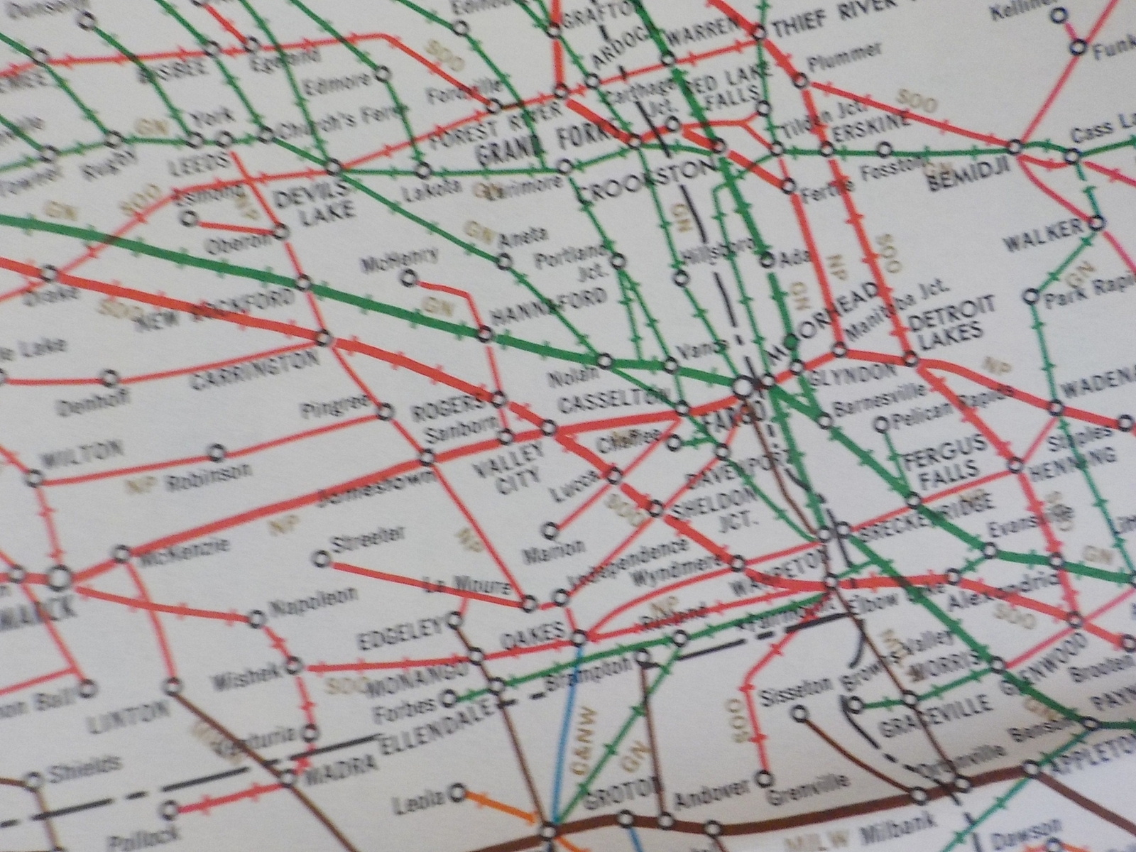 Map Freight Interchange Map of the United States Showing Principal Railroads UP