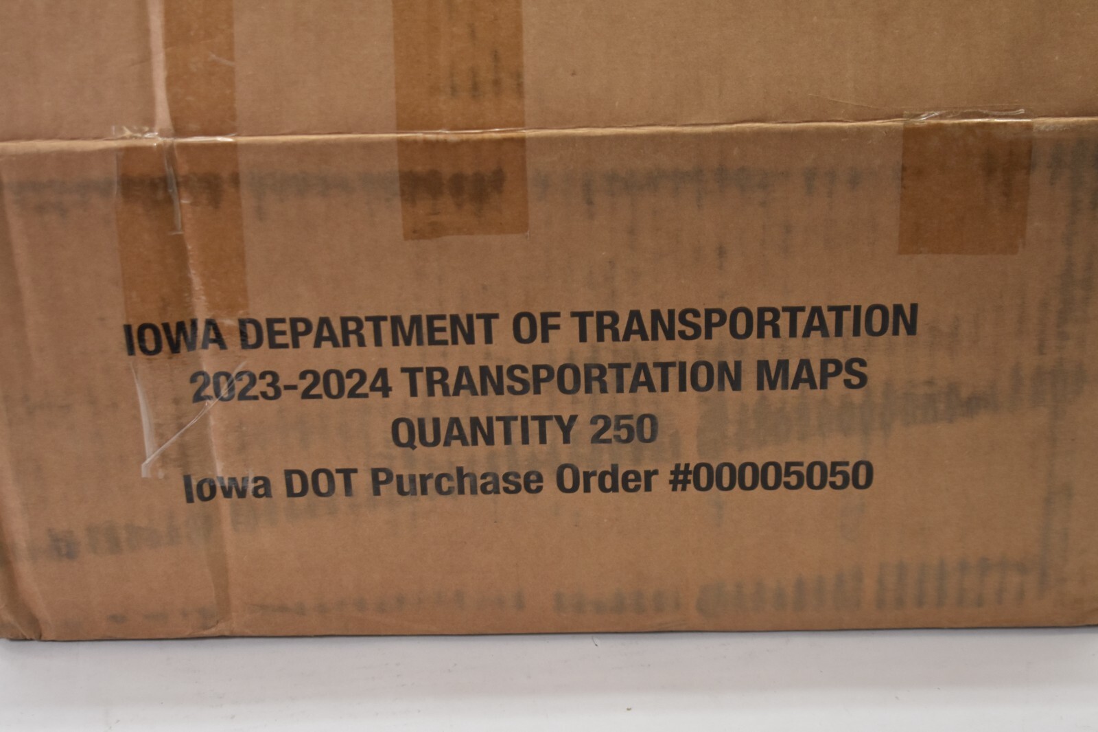 Lot of 250 Iowa Department Of Transportation 2023-2024 Transportation Maps