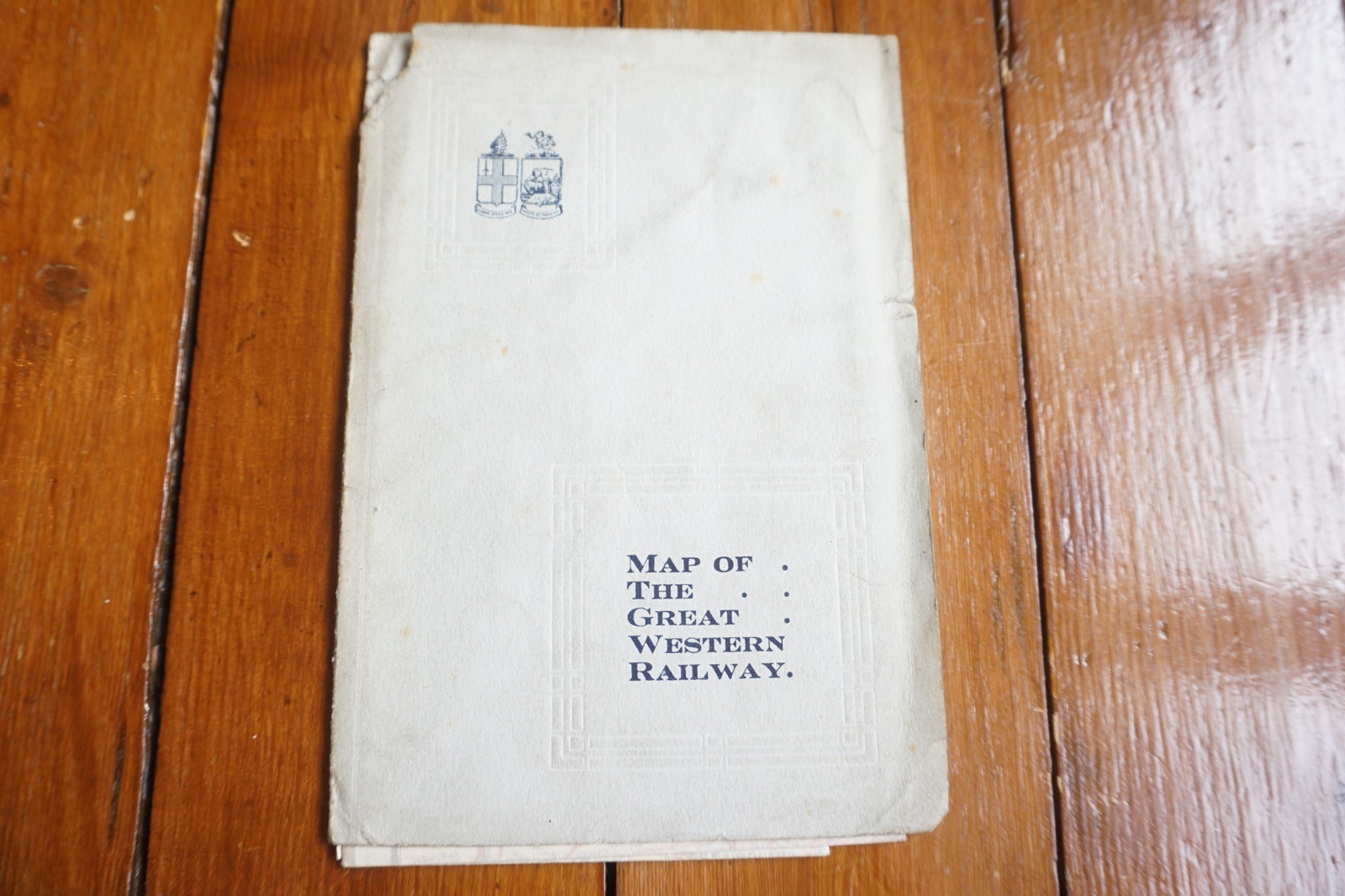 GWR Great Western Railway Map 66cm x 50cm
