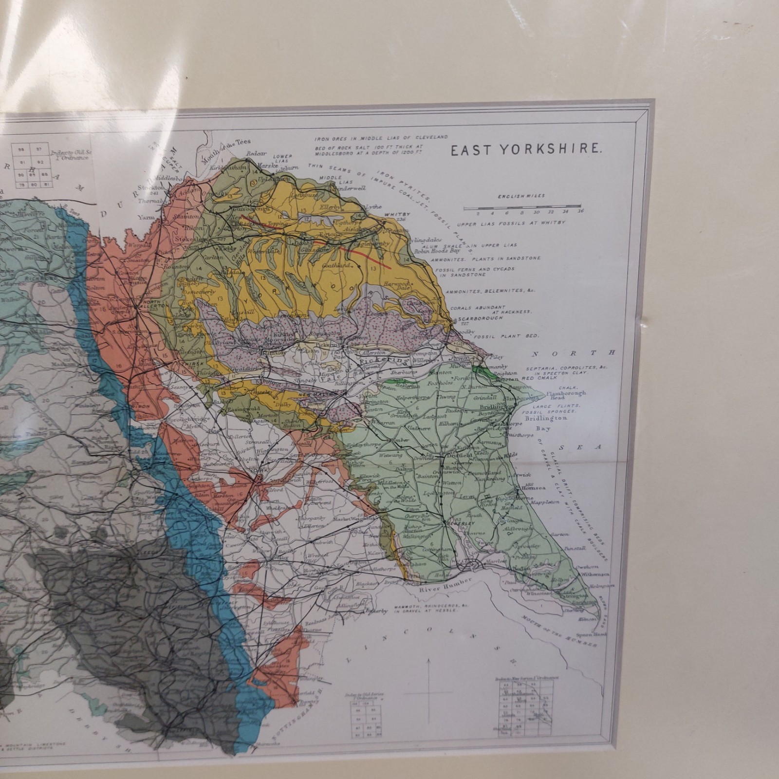 Original Lancashire & Yorkshire Map 1905 Edward Stanford