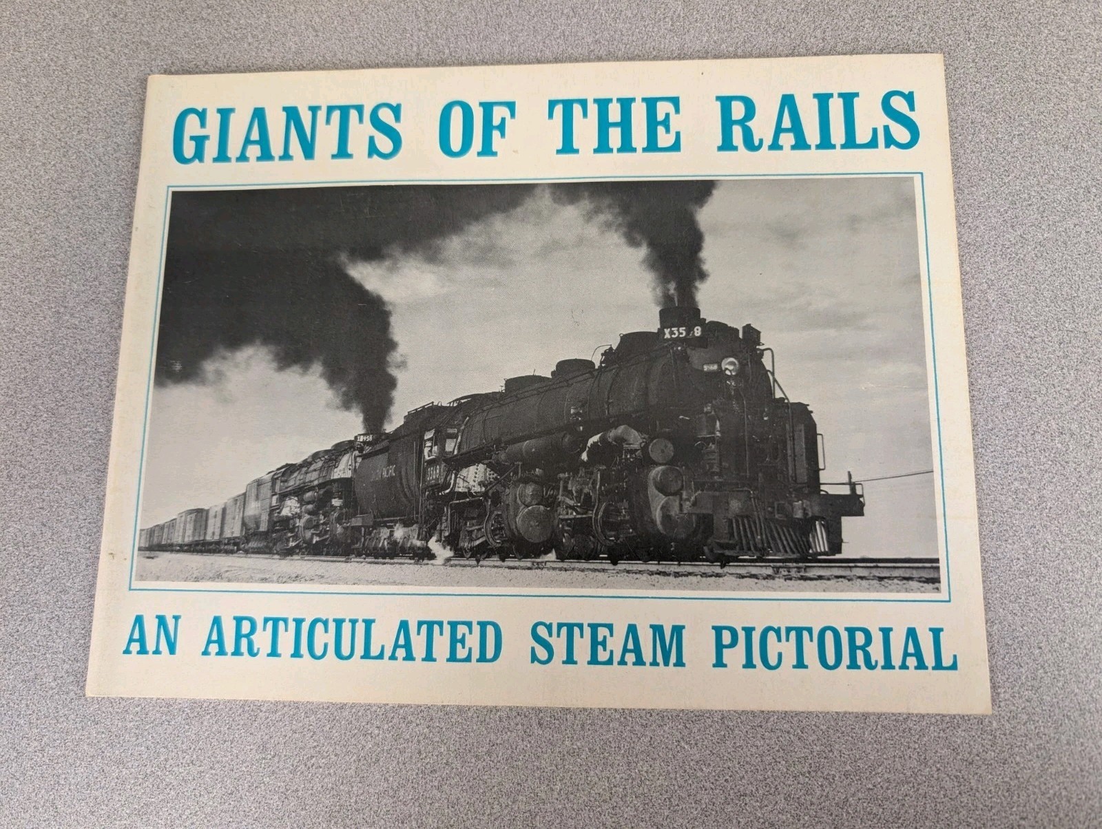 Vintage Giants of the Rails Articulated Steam Book + Rand McNally RR Maps