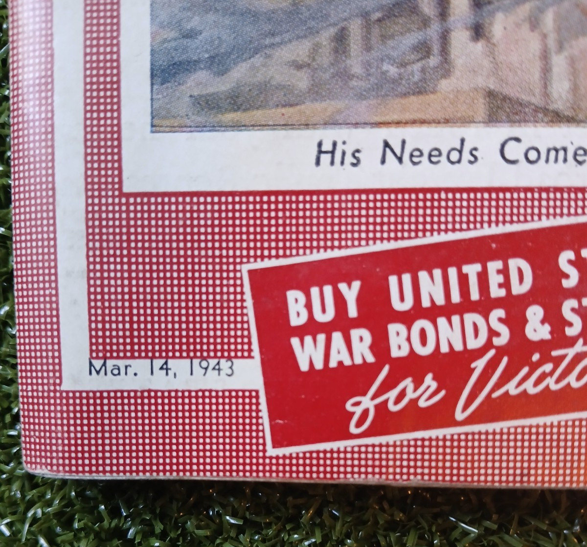 1943 WW2 Pennsylvania Railroad Schedule Map Booklet, Uncle Sam, War Bonds