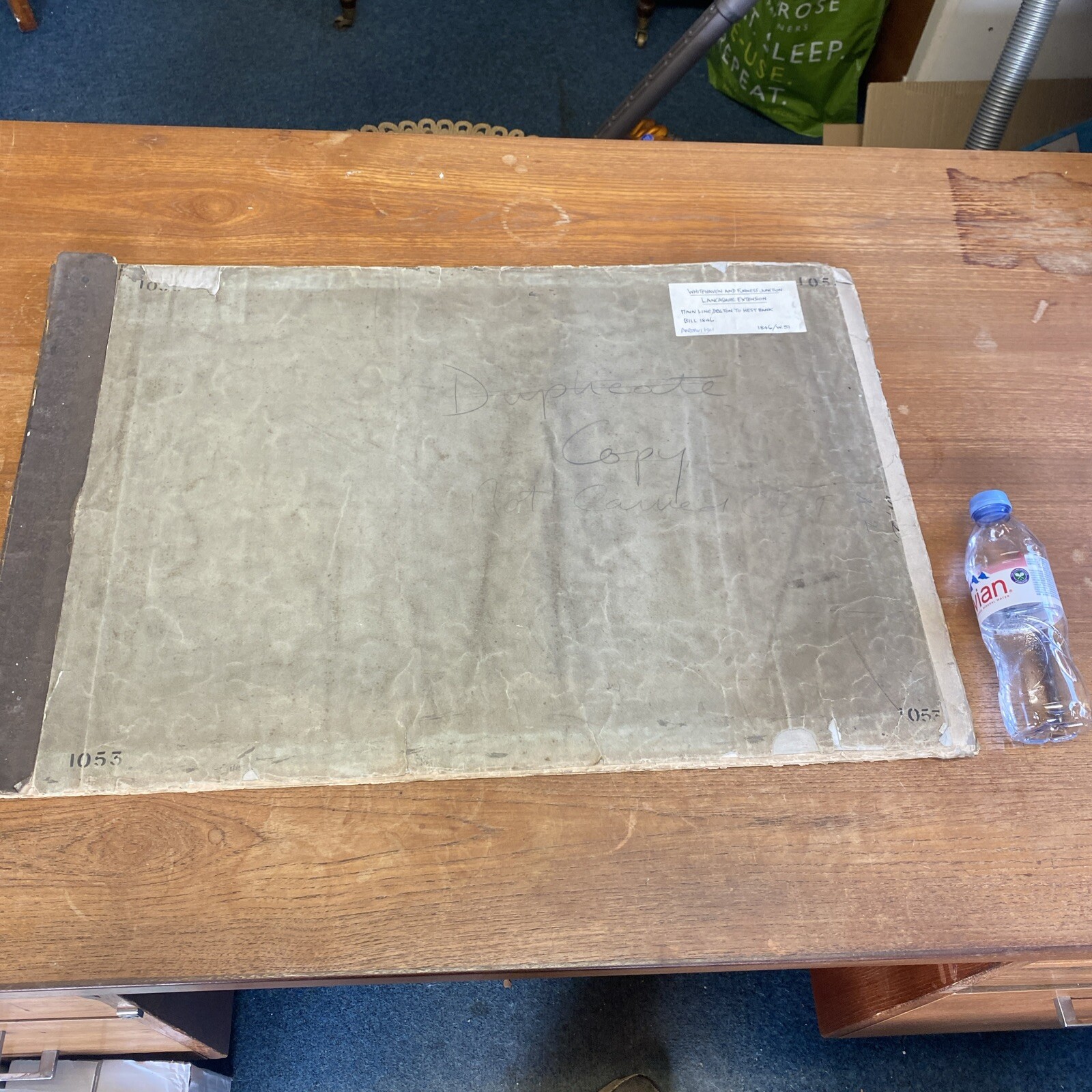 Whitehaven Furness Junction Railway Plans & Sections 1846 Engineers Lancashire