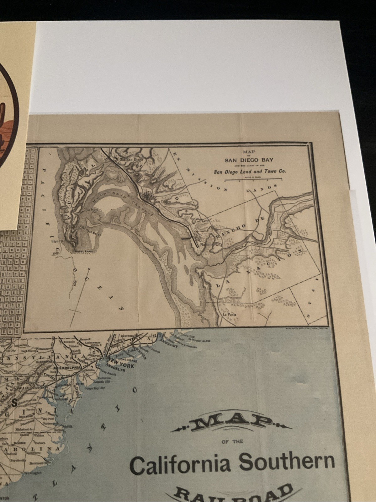 California Southern Railroad Map Santa Fe Railway