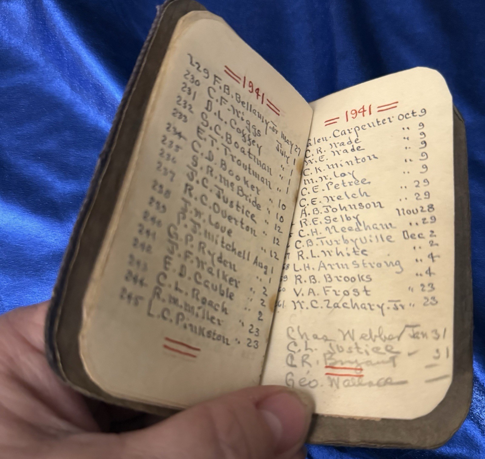 RARE 1940’s Railroad Map & Engineer/Fireman Senority List 1896-1942