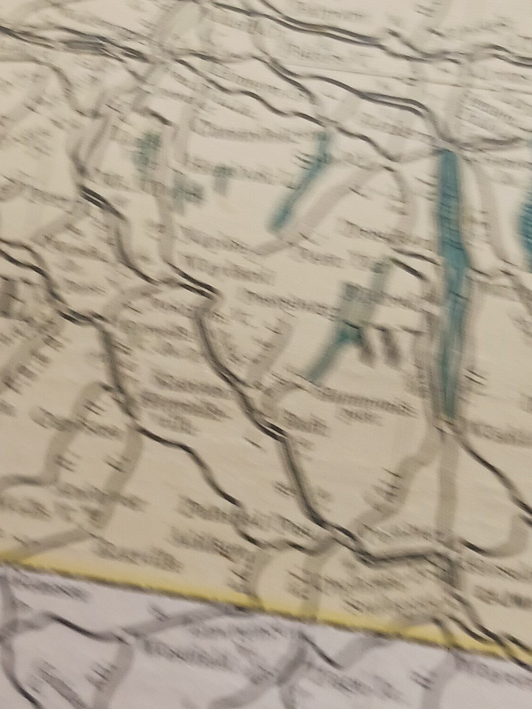 1902 dated Train Route Map NEW YORK All Railroad Lines Stations Towns 11″×9″