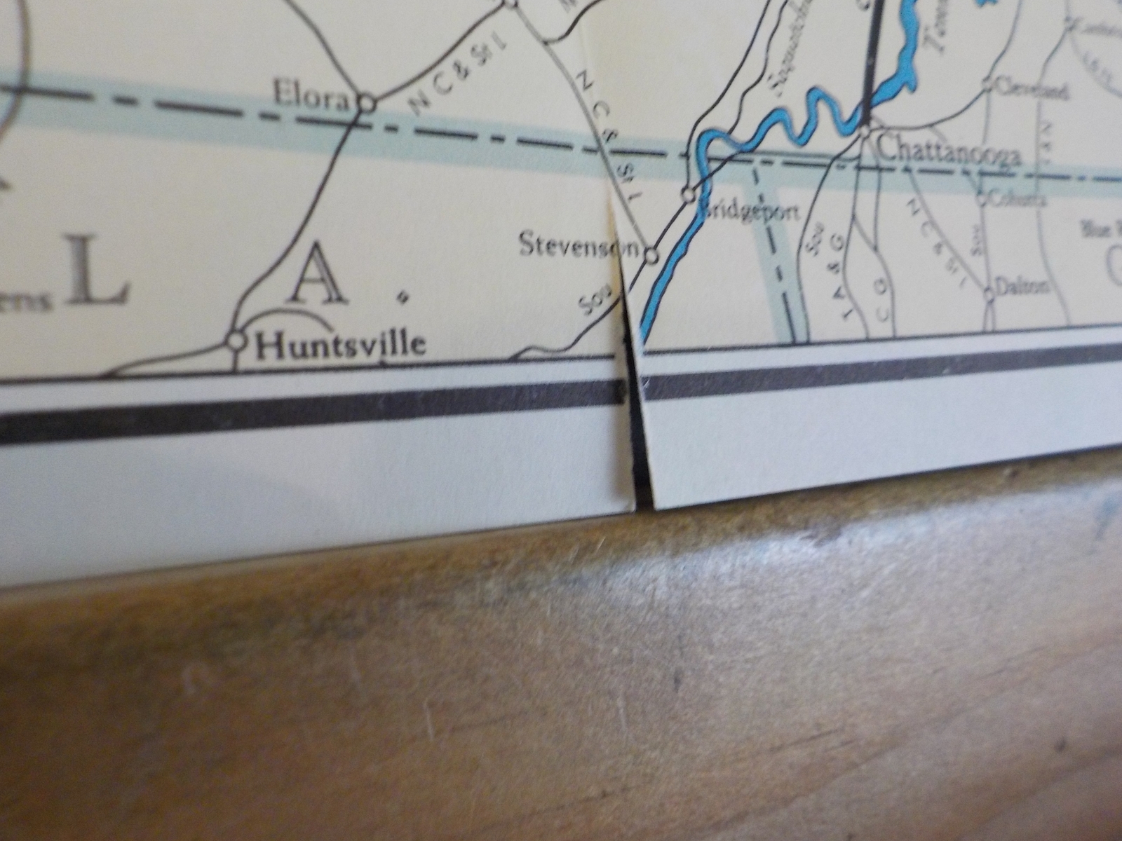 Map Baltimore & Ohio Railroad System 1951 August