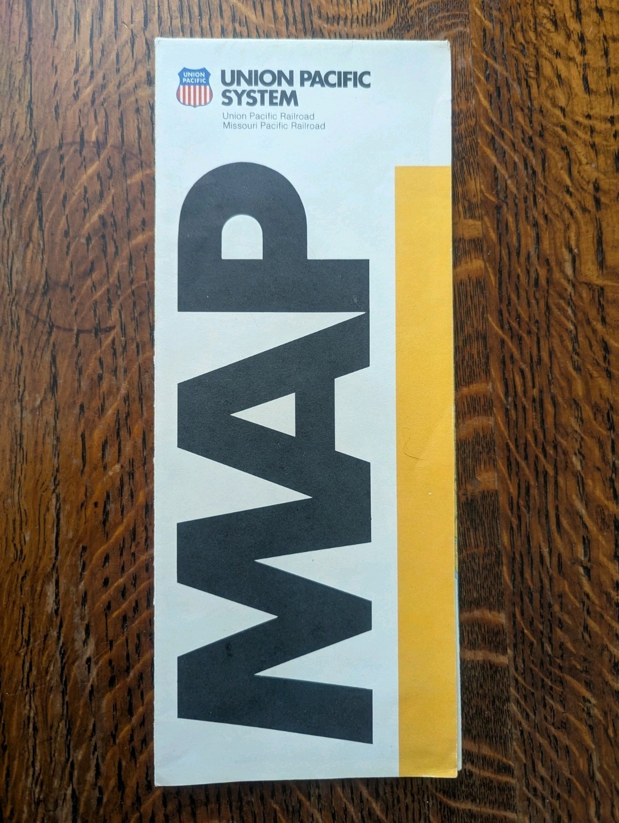 Union Pacific Railroad 1984 System Map  (Union Pacific RR / Missouri Pacific RR}