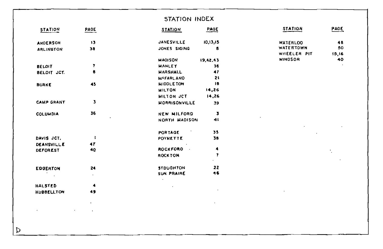 Milwaukee Road CMStP&P 1982 Northern Division Condensed Profile PDF Pages on DVD
