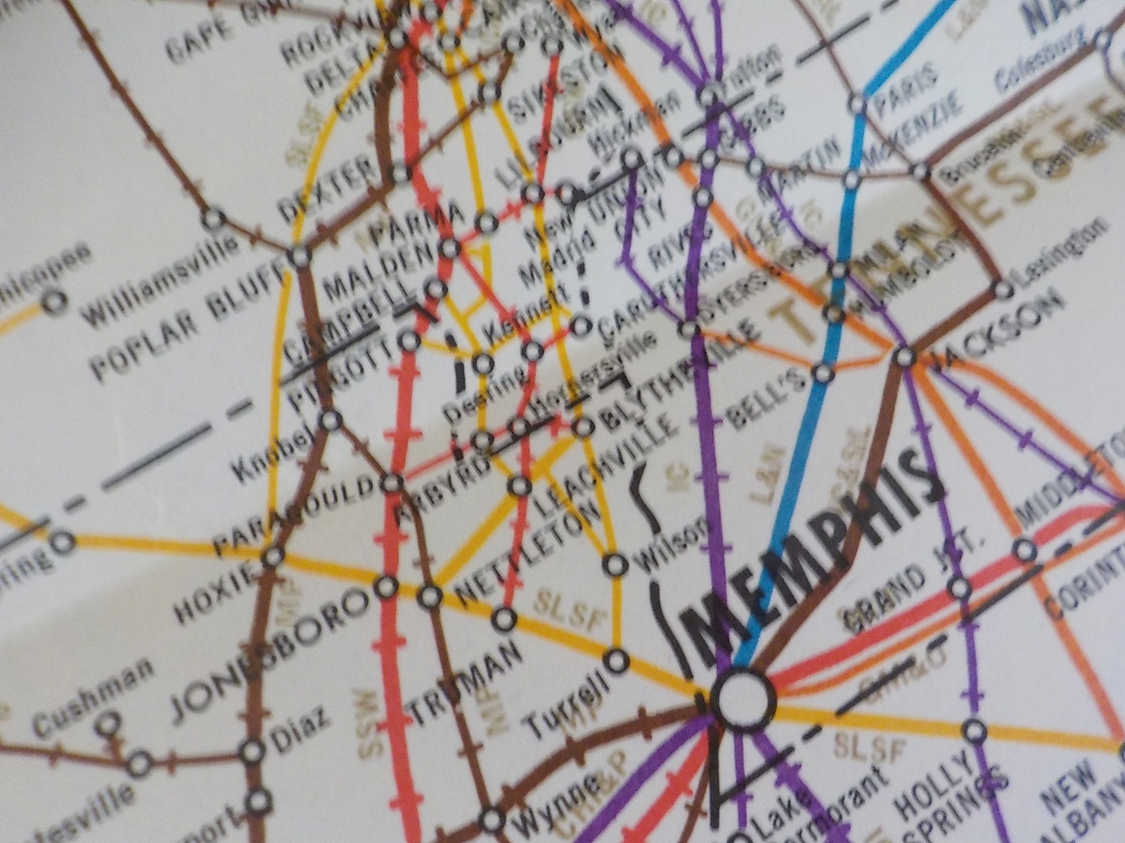 Map Freight Interchange Map of the United States Showing Principal Railroads UP