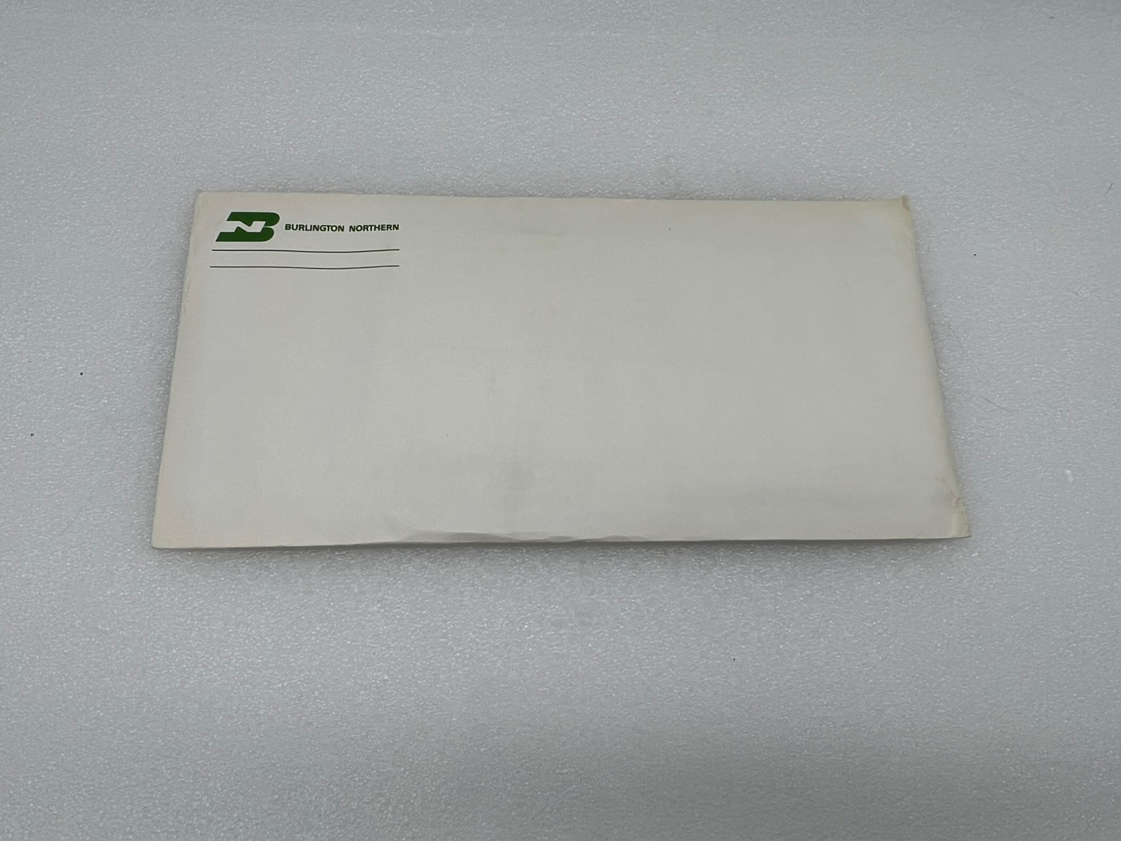 Large Burlington Northern State Railroad Map of Wisconsin 1983