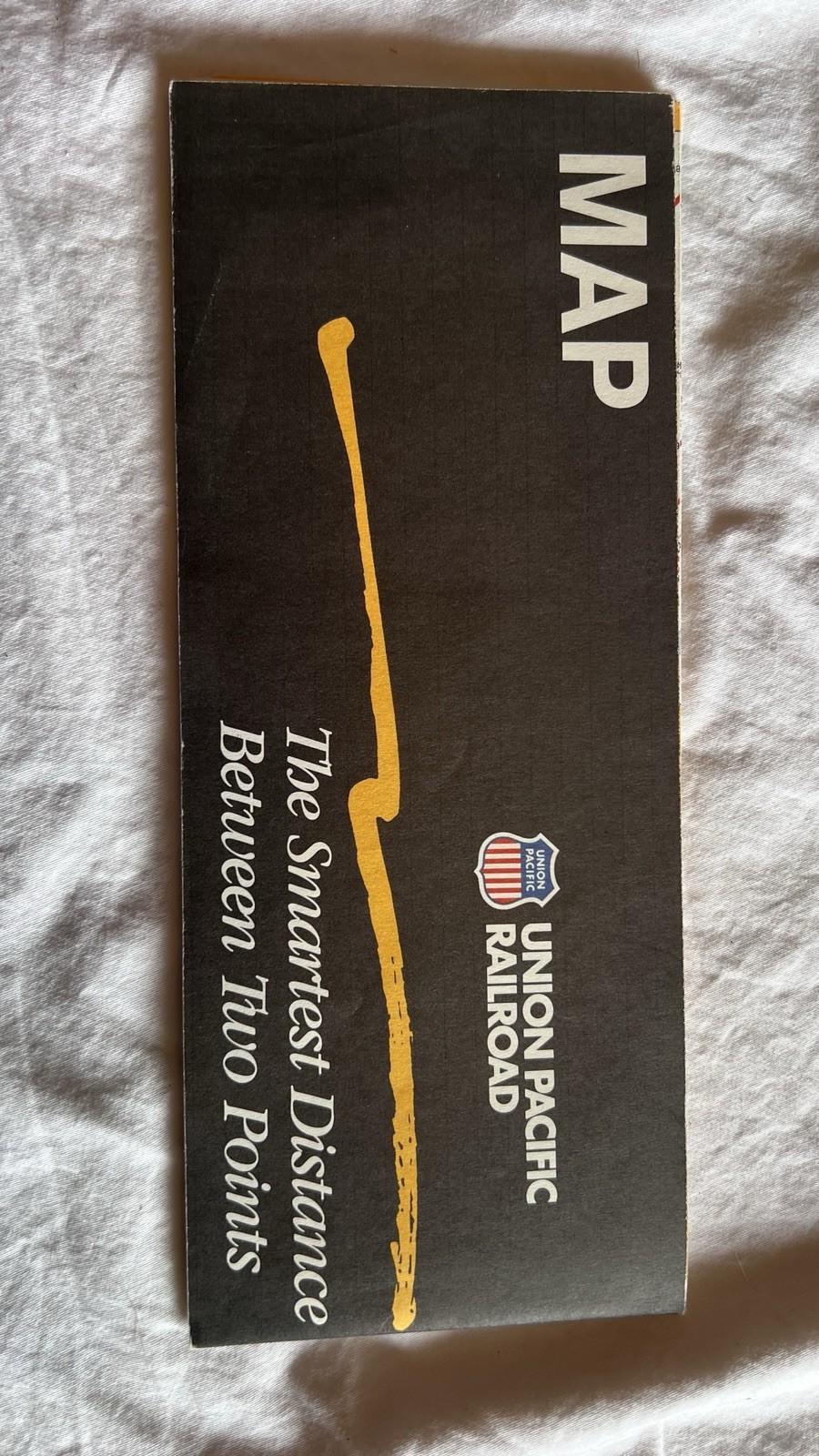 Union Pacific Railroad 1988 System Map UPR