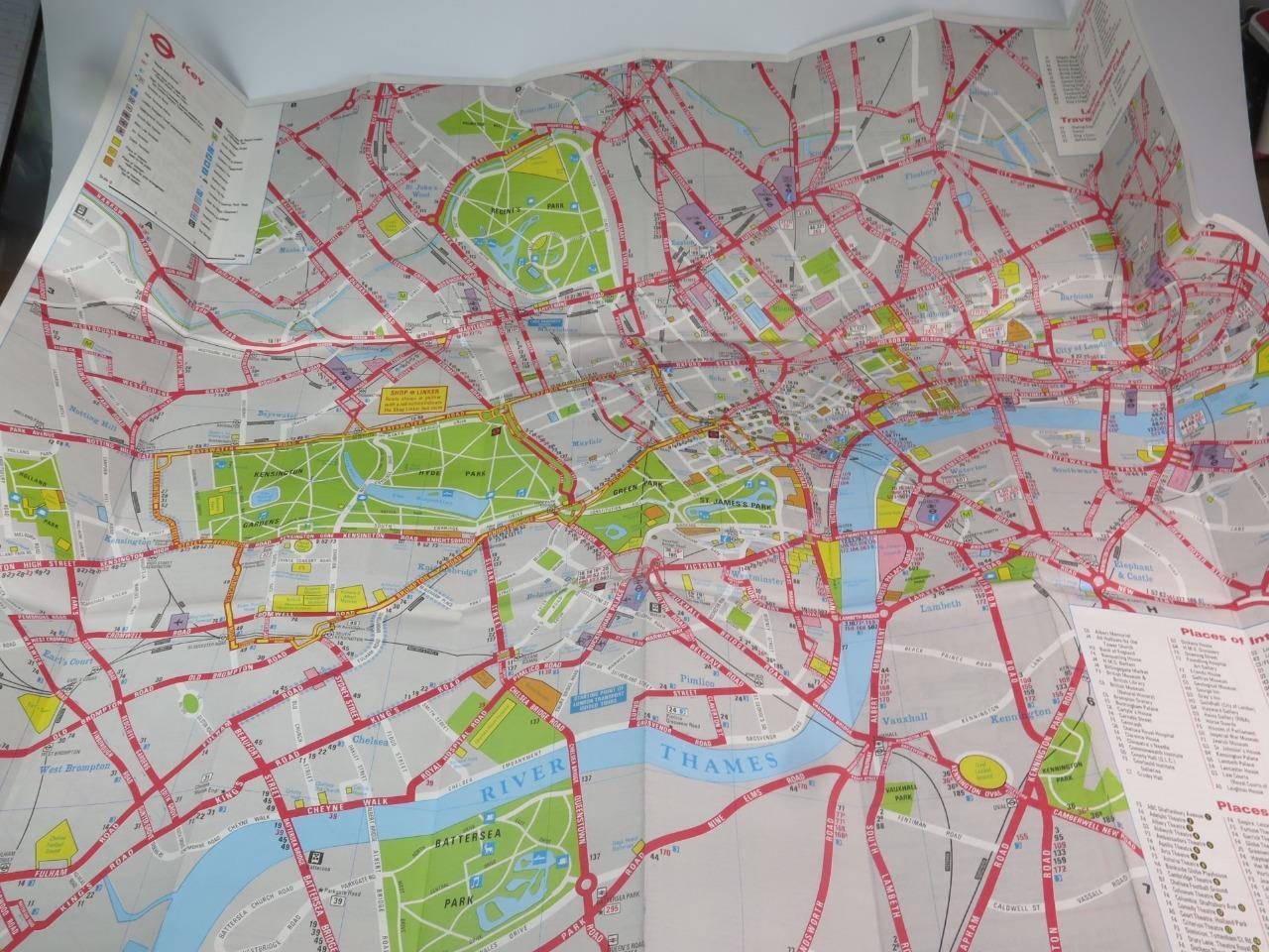 VINTAGE TRANSPORT EPHEMERA London Transport Official Tourist Information 1979