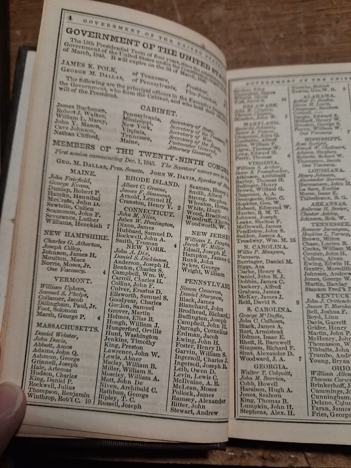 1847 Boston Almanac Many Railroad maps