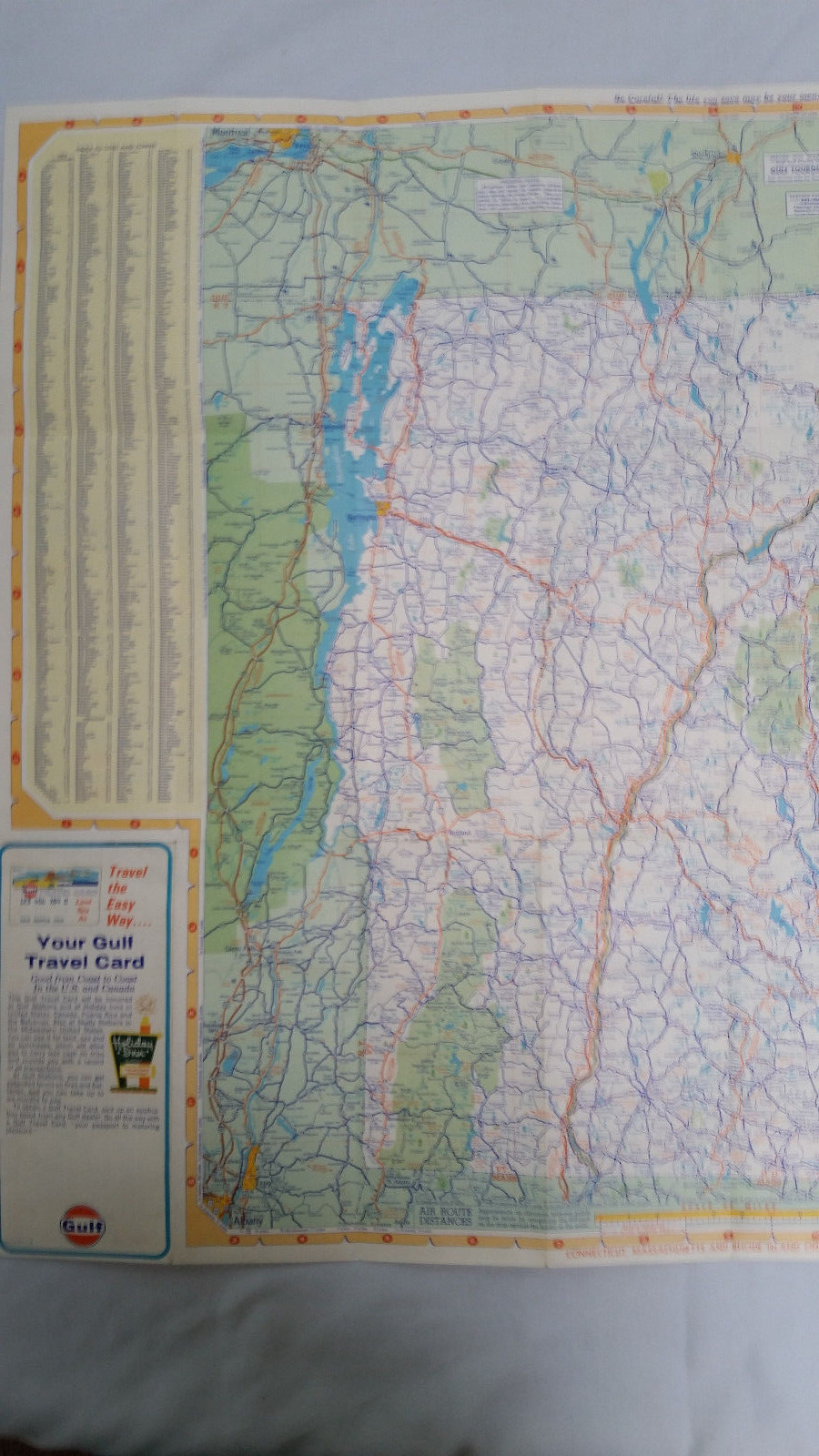 Guide Map of New England