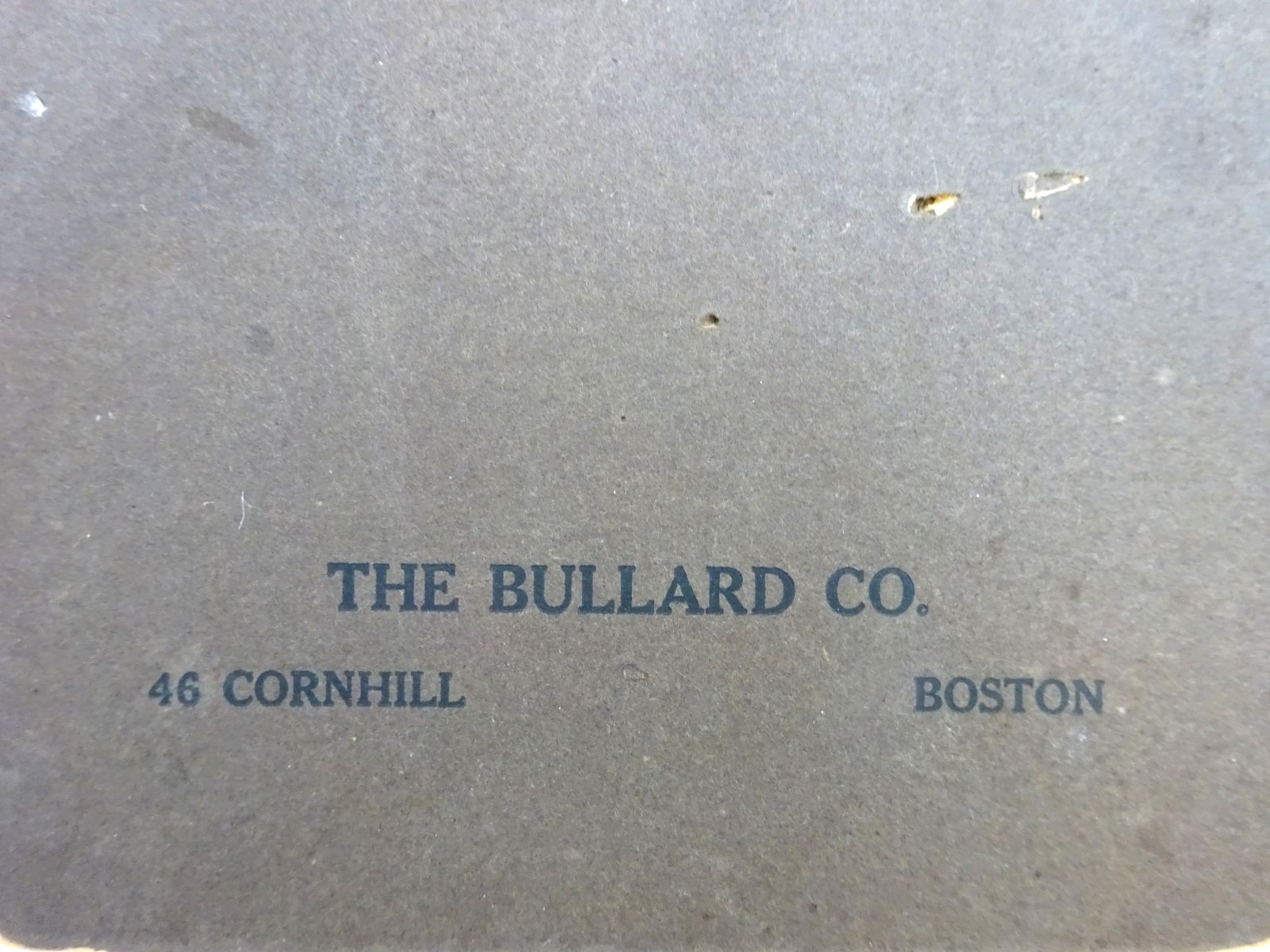 1913 FOLDING RAILROAD MAP NEW ENGLAND COMMERCIAL ROUTE SURVEY 45″x34″ BULLARD Co