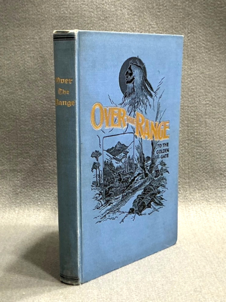 1899 DENVER RIO GRANDE RAILROAD COLORADO-CALIFORNIA WESTERN GUIDEBOOK w/RARE MAP