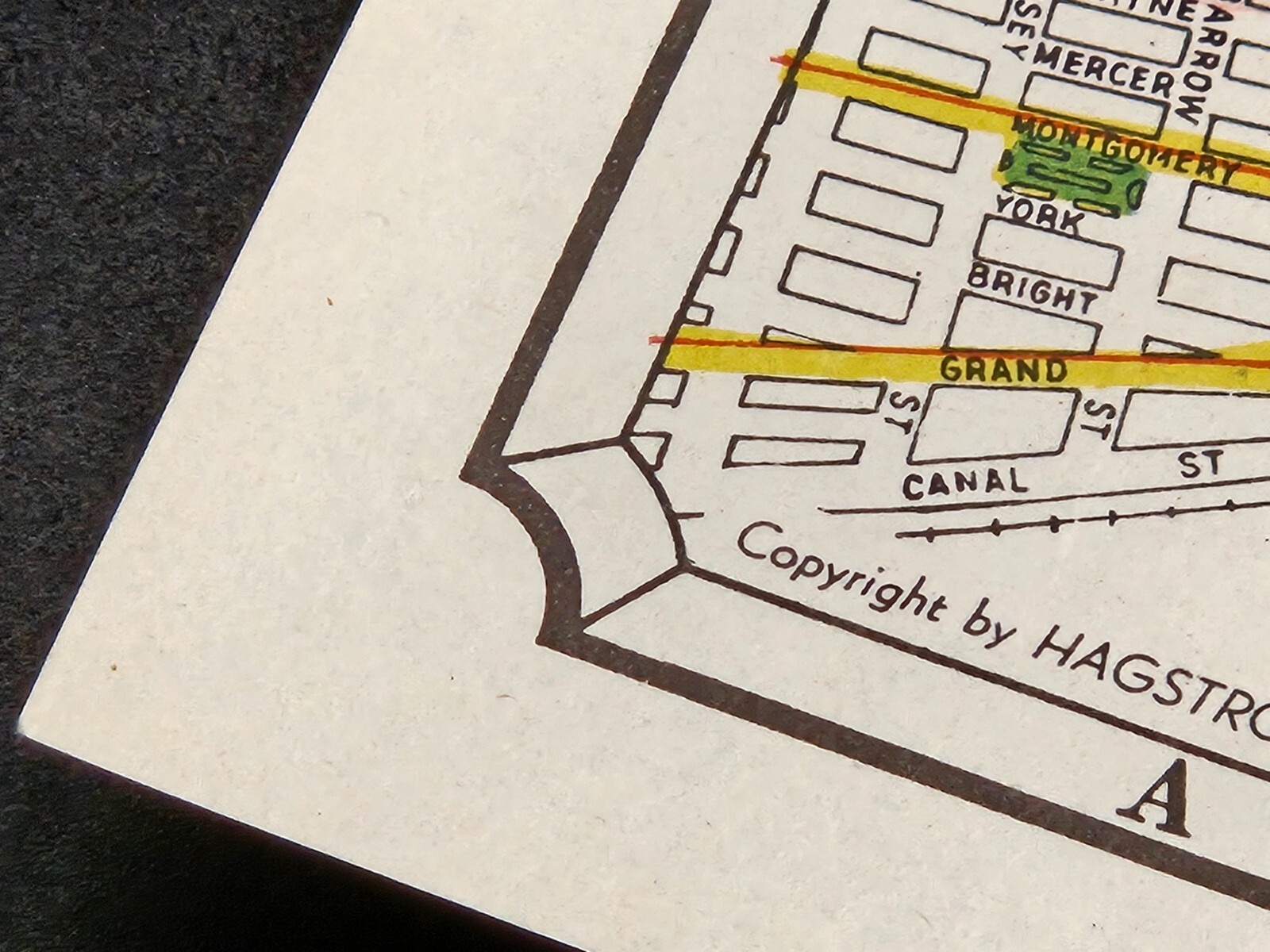 VINTAGE ORIGINAL 1946 HAGSTROM’S STREET ROAD MAPS ~ BRONX & MANHATTAN NY