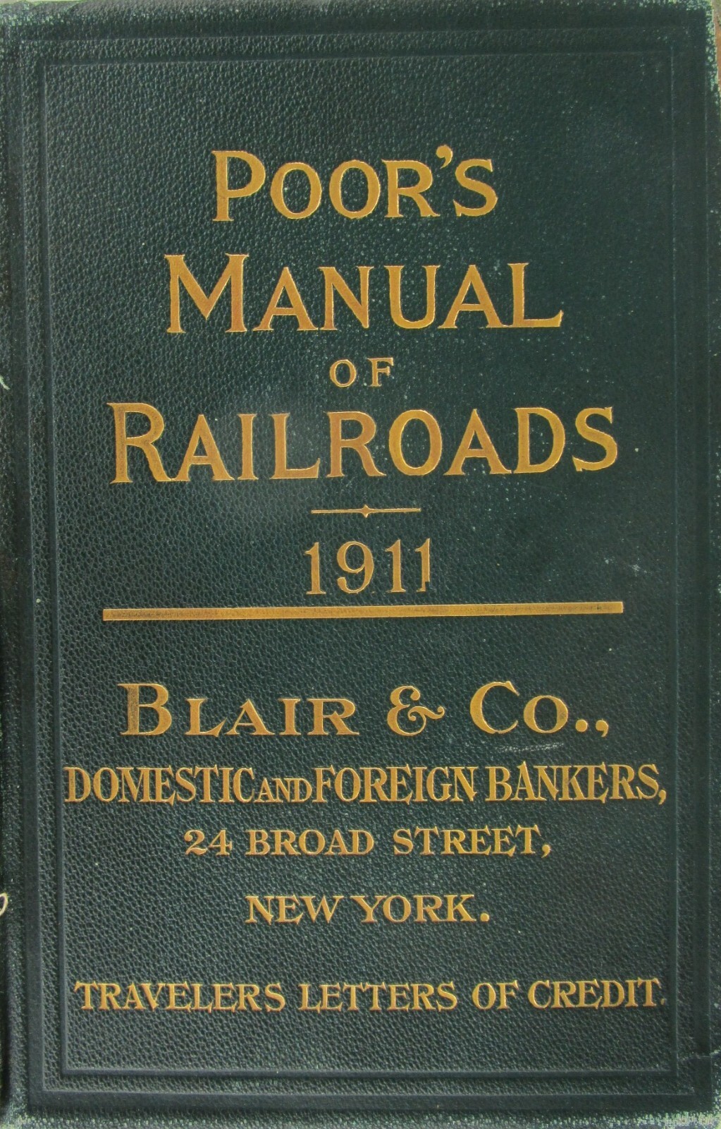 CP CANADIAN PACIFIC RAILWAY SYSTEM Map from 1911 Poor’s Manual.