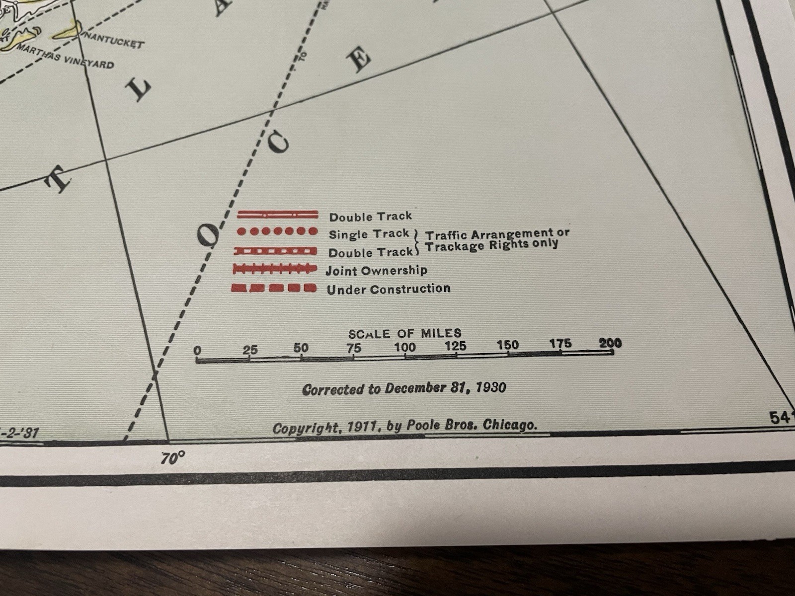 13 Antique Official Railroad Traffic Maps of the United States & Canada