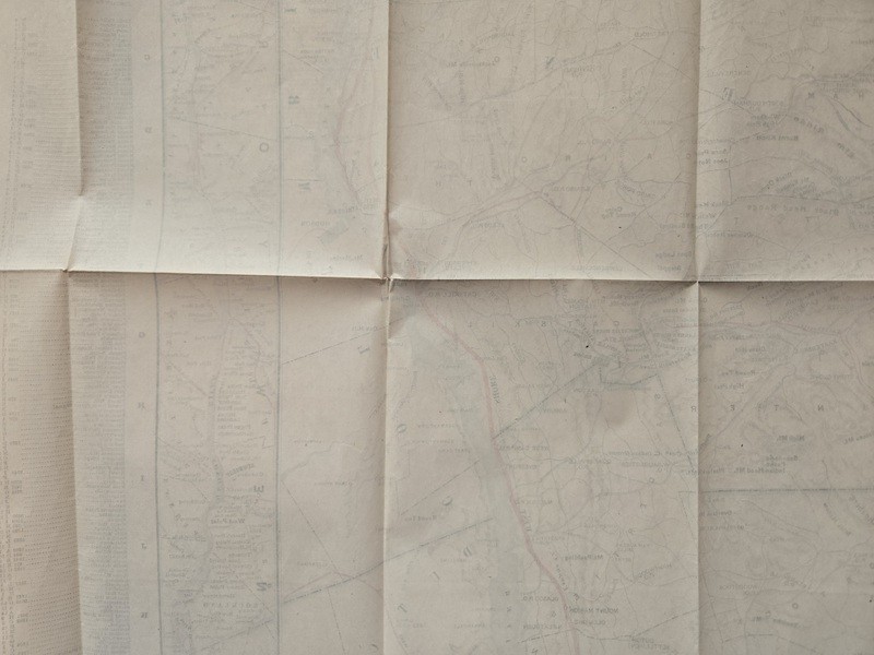 Very Nice 1887 West Shore Railroad RR Catskill Mountains Original Map Near Mint