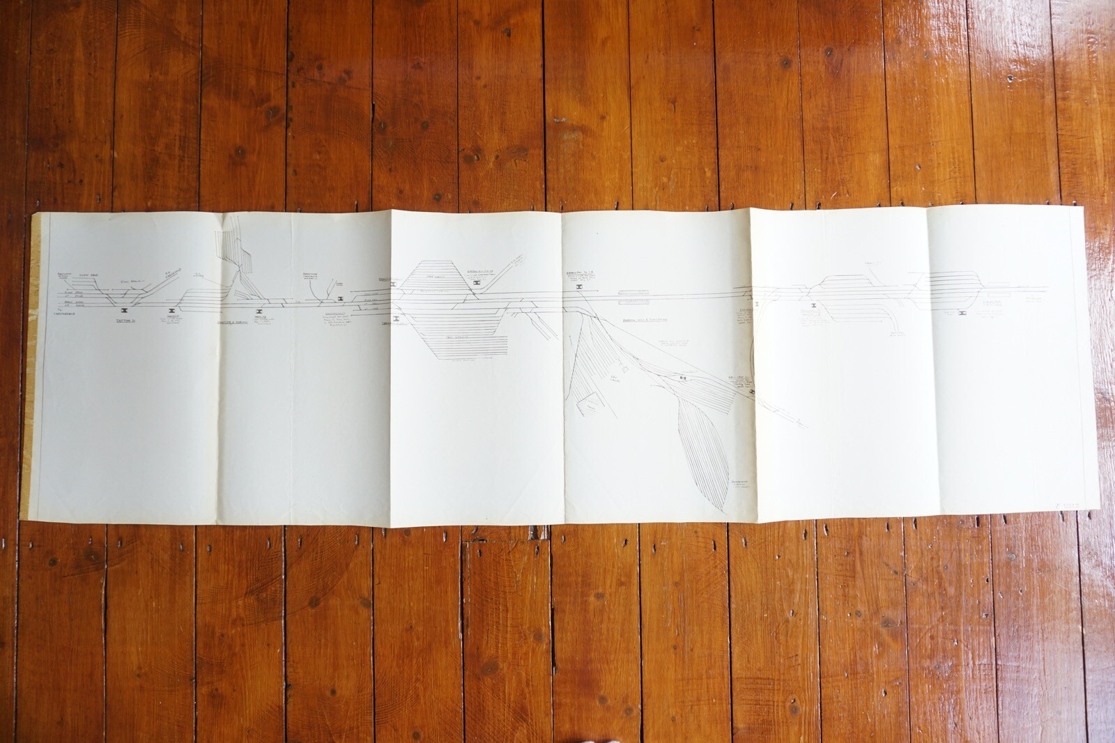 1958 Eastern Region Railway Route Map Tapton Dunston Barrow Hill Eckington