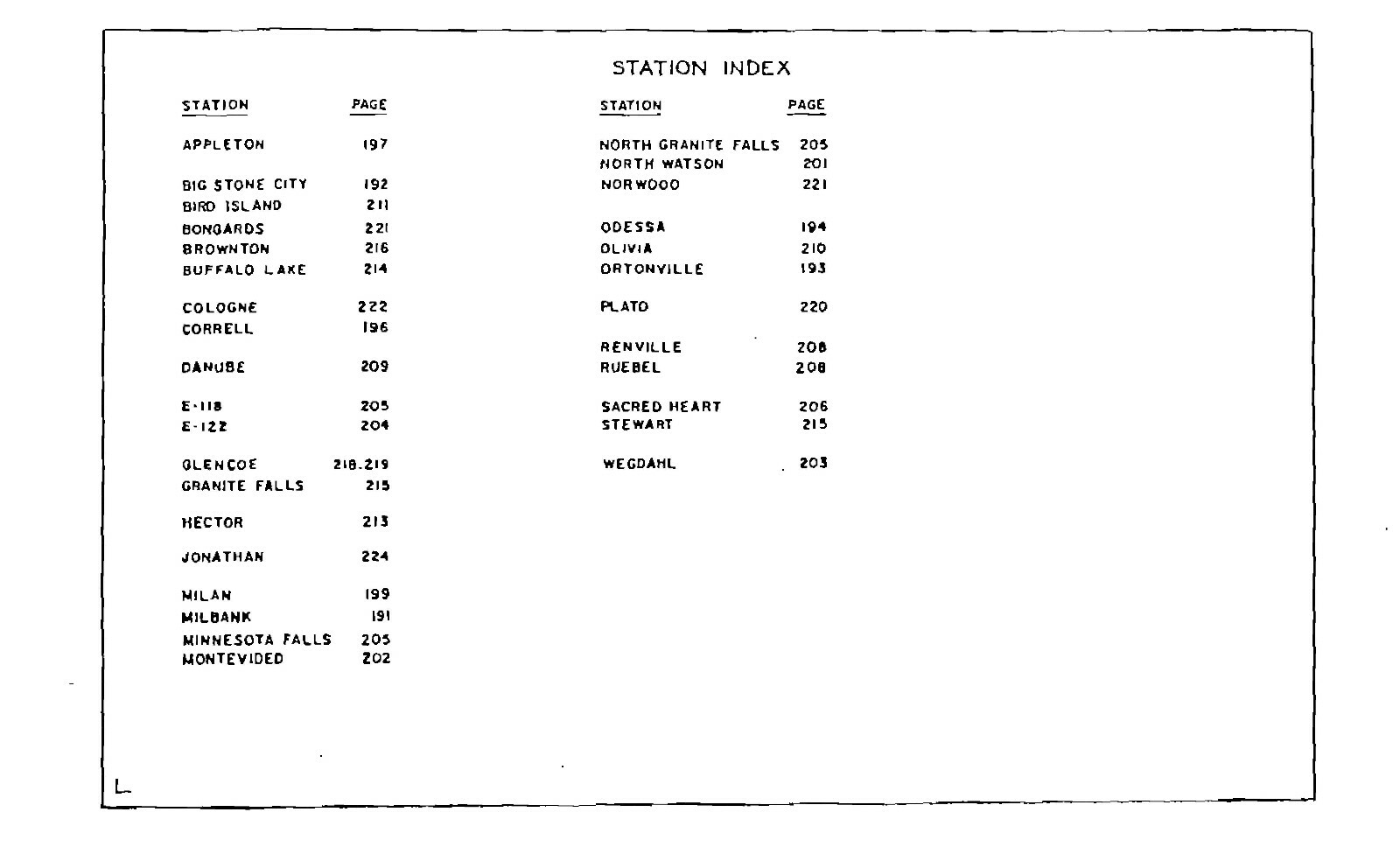 Milwaukee Road CMStP&P 1982 Northern Division Condensed Profile PDF Pages on DVD