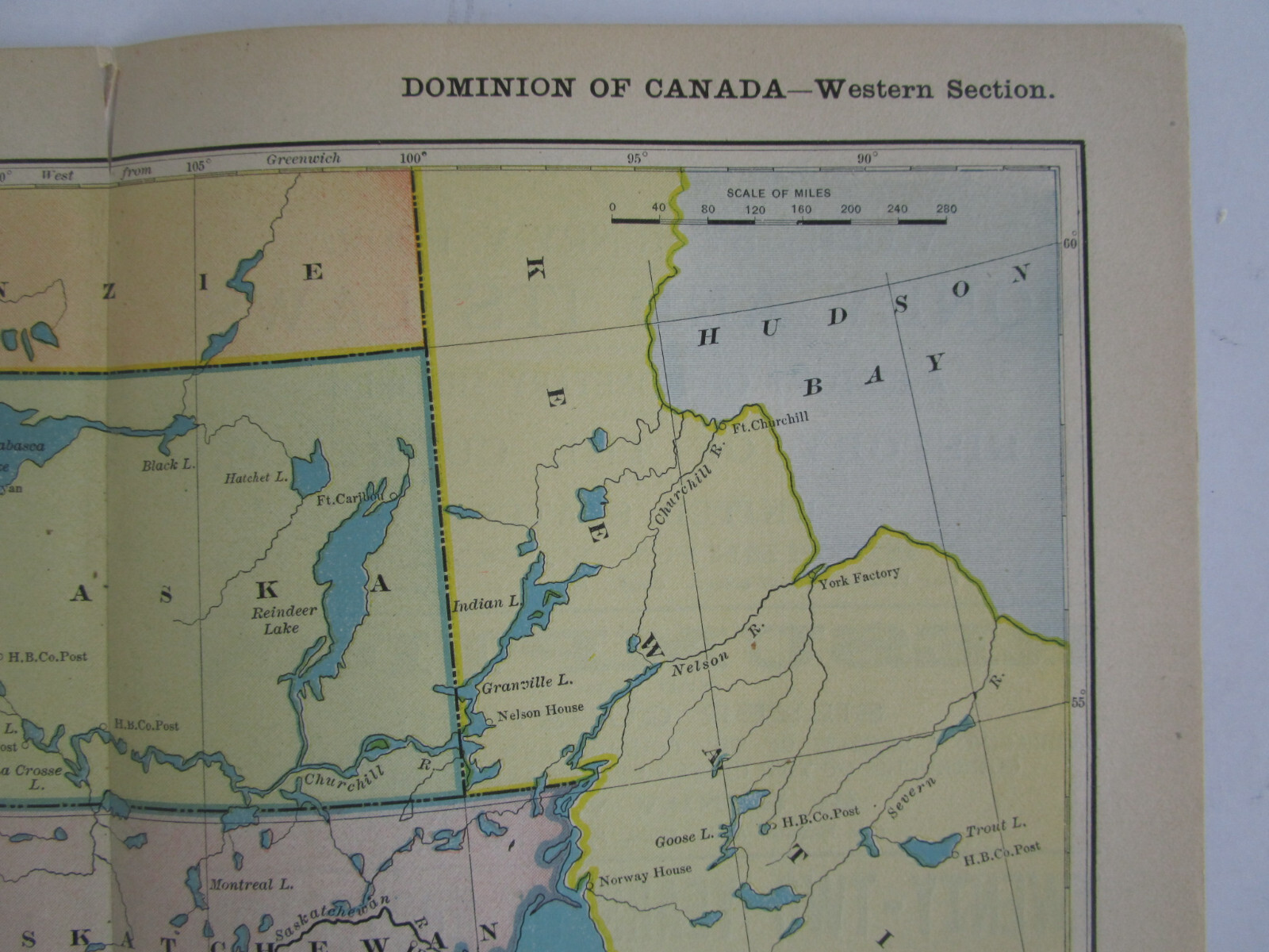 2 CANADA DATED 1904 Poor’s Manual Railroad Maps. EASTERN + WESTERN Sections