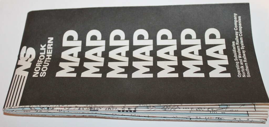 Norfolk Southern and Subsidiaries Map 1982