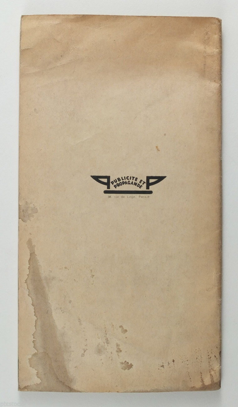 1935 France FRENCH Railways Practical Guide Book for Tourists