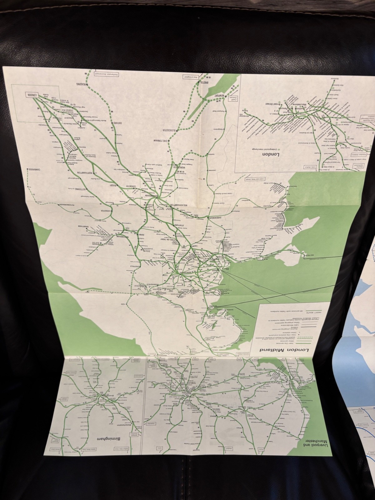 3 x British Rail Passenger Network Railway Map 1970/71/73 Vintage Railwayana