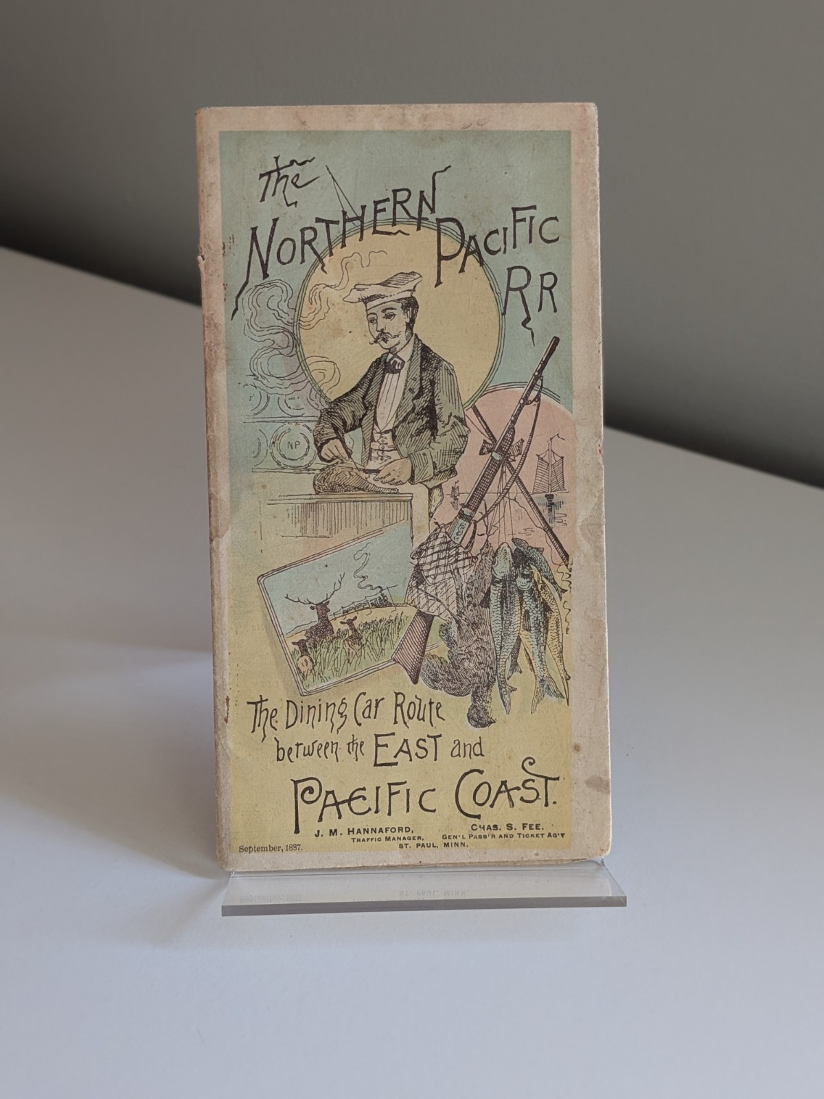 The Northern Pacific RR – J. M. Hannaford, Chas. S. Fee, St. Paul, MN 1887