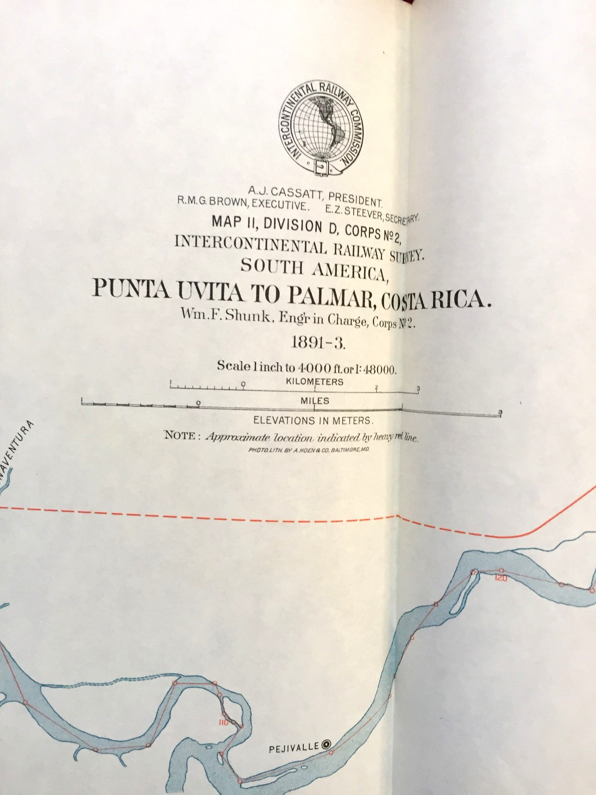 1895 INTERCONTINENTAL RAILWAY SURVEY – Over 100 MAPS & Profiles – South America