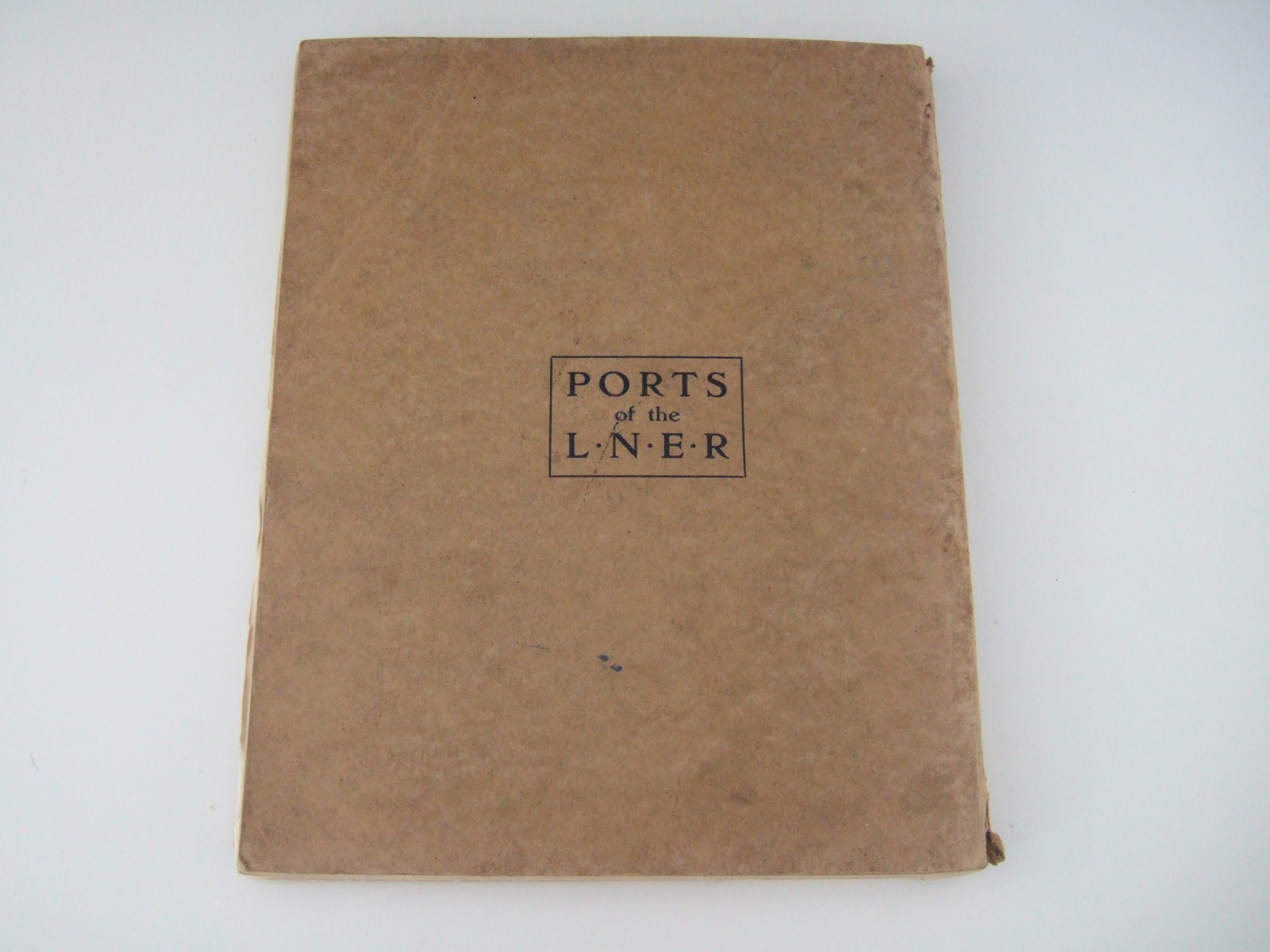 1928 Ports of the LNER Book. 9 Fold-Out Dock Plans, Map, Steamships, Dock sizes.