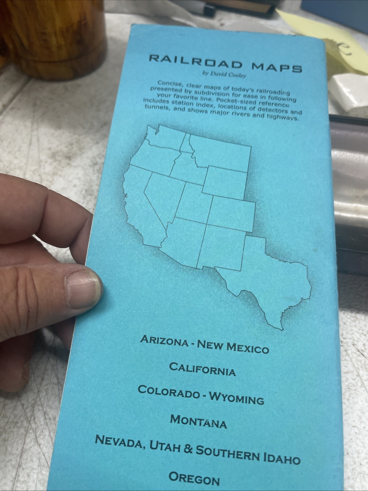 RARE Colorado Wyoming RAILROAD MAPS BNSF UNION PACIFIC
