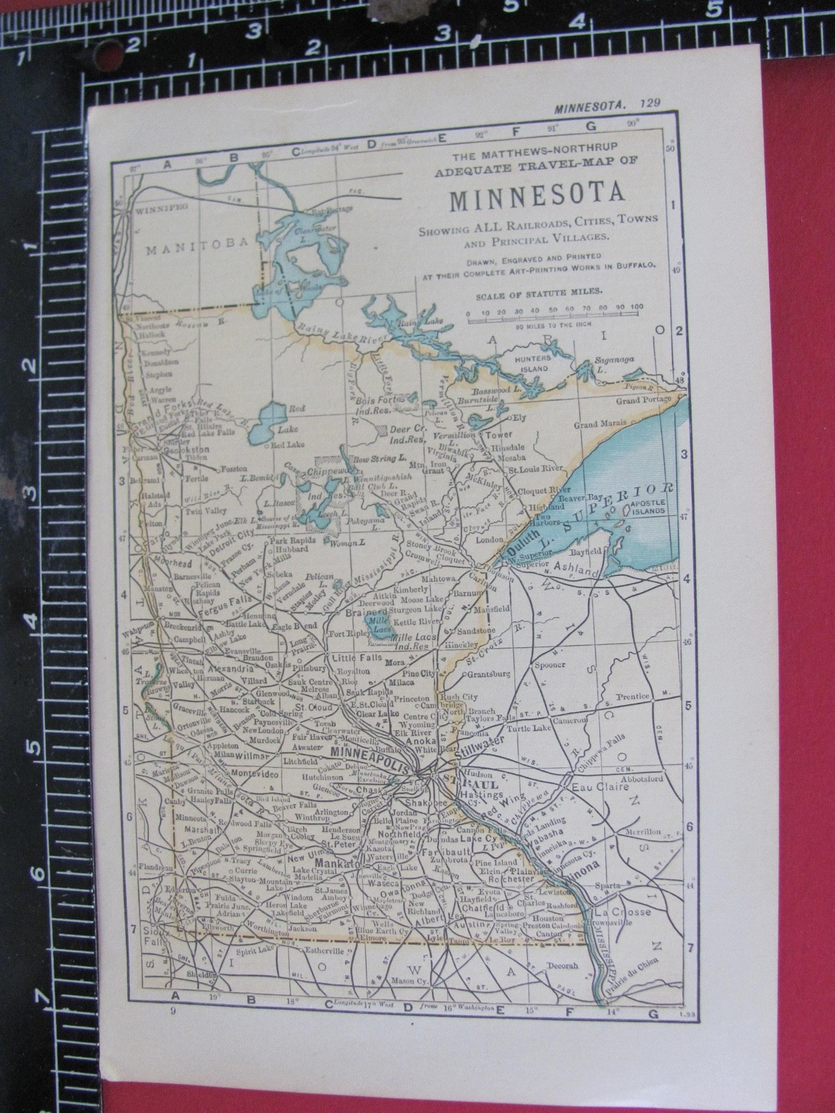 1893 MINNESOTA MINNEAPOLIS ST PAUL MAPS GENEALOGY HISTORY RAILROADS DEPOTS DATA